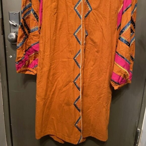 Anthropologie Retro Stasiana Embroidered Tunic Dress - Picture 6 of 16